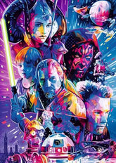 Ravensburger - Star Wars The Phantom Menace 500 Piece Large Format Puzzle